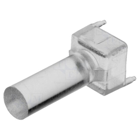 Tub pentru LED-uri; Ø3mm; Lung: 11,43mm; rotund; drept,pentru PCB