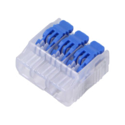 Cu eliberare rapidă; bornă cu arc; 0,14÷4mm2; 600V; 32A; pe cablu