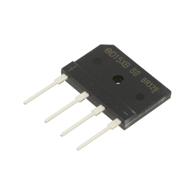 Punte redresoare: monofazat; Urmax: 600V; If: 15A; Ifsm: 200A; plată Punte redresoare: monofazat; Urmax: 600V; If: 15A; Ifsm: 200A; plată