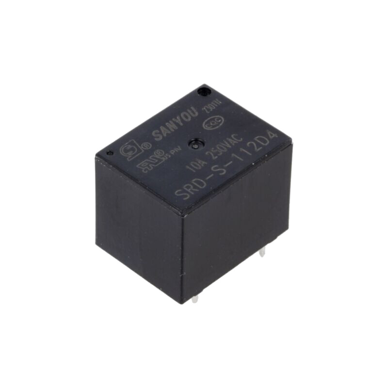 Releu: electromagnetic; SPDT; Ubobină: 12VDC; Icontacte max: 10A Releu: electromagnetic; SPDT; Ubobină: 12VDC; Icontacte max: 10A