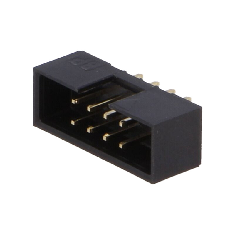 Conector: IDC; soclu; tată; PIN: 8; drept; THT; aurit; 2mm; neagră Conector: IDC; soclu; tată; PIN: 8; drept; THT; aurit; 2mm; neagră