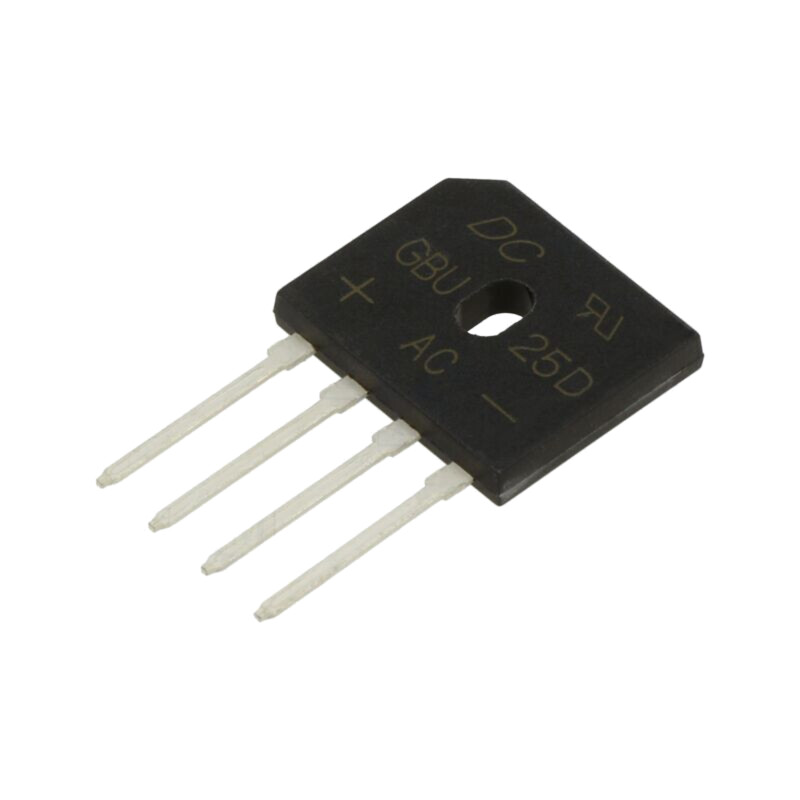 Punte redresoare: monofazat; Urmax: 200V; If: 25A; Ifsm: 350A; plată Punte redresoare: monofazat; Urmax: 200V; If: 25A; Ifsm: 350A; plată