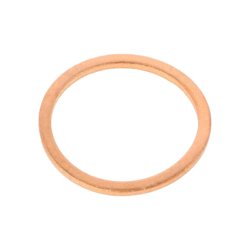 Garnitură; cupru; Thk: 1,5mm; Øint: 18mm; Øext: 22mm; DIN 7603