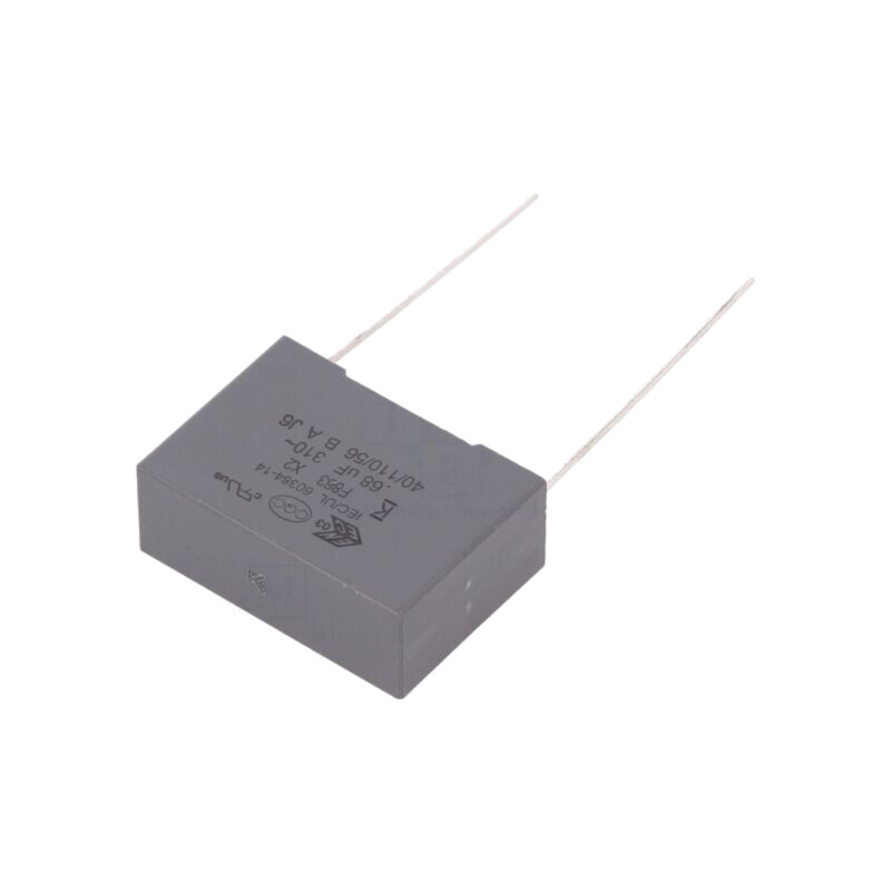 Condensator: cu polipropilenă; X2; F863; 0,68uF; 26,5x18,5x10mm