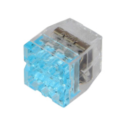 Cu eliberare rapidă; bornă cu arc; 0,75÷4mm2; 600V; 24A; pe cablu