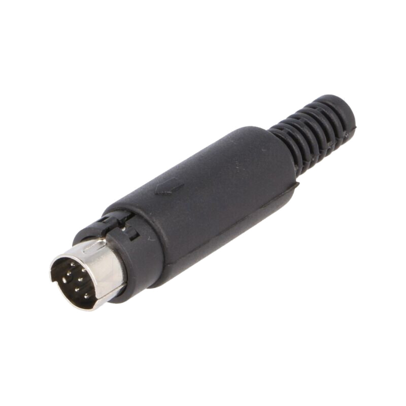 Conector: DIN mini; mufă; tată; PIN: 8; lipire; pe cablu Conector: DIN mini; mufă; tată; PIN: 8; lipire; pe cablu