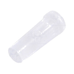 Tub pentru LED-uri; Ø3,2mm; Lung: 7mm; rotund; drept
