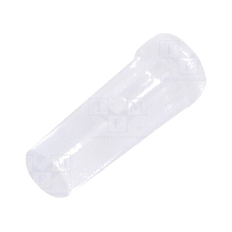 Tub pentru LED-uri; Ø3,2mm; Lung: 7mm; rotund; drept