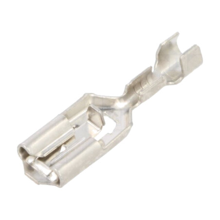 Terminal: plat; 4,8mm; 0,5mm; mamă; 0,2÷0,5mm2; crimpat; pe cablu