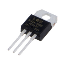 Triac; 800V; 8A; TO220AB; Igt: 50mA; Ufmax: 1,55V