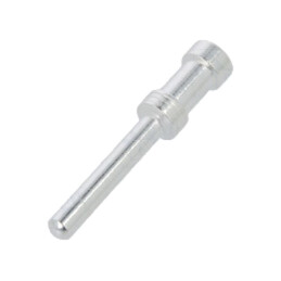 Pin; tată; 2,5mm; argintat; 2,5mm2; CEM/DEM,HEE; crimpat; 16A