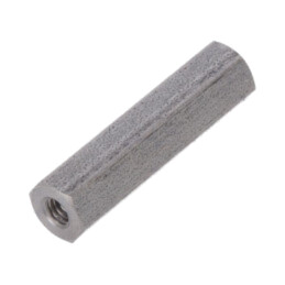Piuliţă-distanţieră filetată; 20mm; Filet int: M2,5; hexagonală