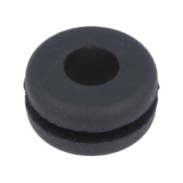 Manşon; Øorif.mont: 12mm; Øorif: 7mm; cauciuc; neagră; -30÷90°C