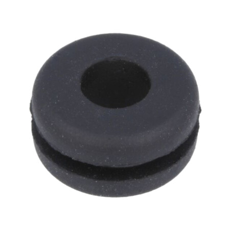 Manşon; Øorif.mont: 12mm; Øorif: 7mm; cauciuc; neagră; -30÷90°C