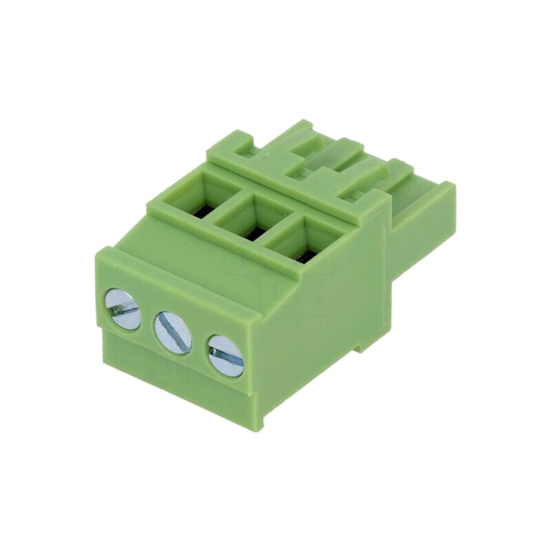 Regletă de conexiuni deconectabilă; 5mm; piste: 3; în unghi 90°