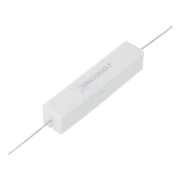 Rezistor: bobinat; cu ciment; THT; 330Ω; 20W; ±5%; Ø0,8x35mm
