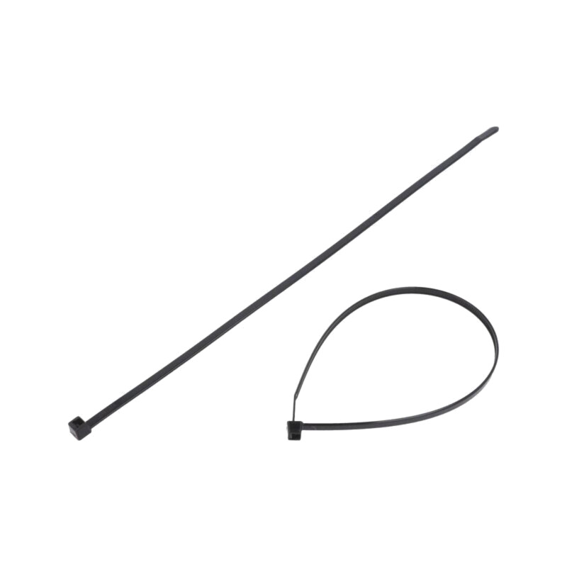 Colier de strângere; L: 300mm; W: 4,6mm; neagră; poliamidă; 225N Colier de strângere; L: 300mm; W: 4,6mm; neagră; poliamidă; 225N