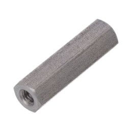 Piuliţă-distanţieră filetată; 18mm; Filet int: M2,5; hexagonală