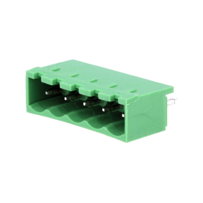Regletă de conexiuni deconectabilă; 5mm; piste: 5; drept; soclu Regletă de conexiuni deconectabilă; 5mm; piste: 5; drept; soclu