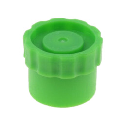 Obturator; 30/55ml; verde; pentru seringi; fără silicon; QuantX