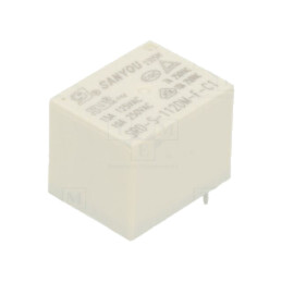 Releu: electromagnetic; SPST-NO; Ubobină: 12VDC; 10A/250VAC; SRD
