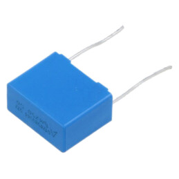 Condensator: cu poliester; 1uF; 160VAC; 250VDC; 15mm; ±10%; THT