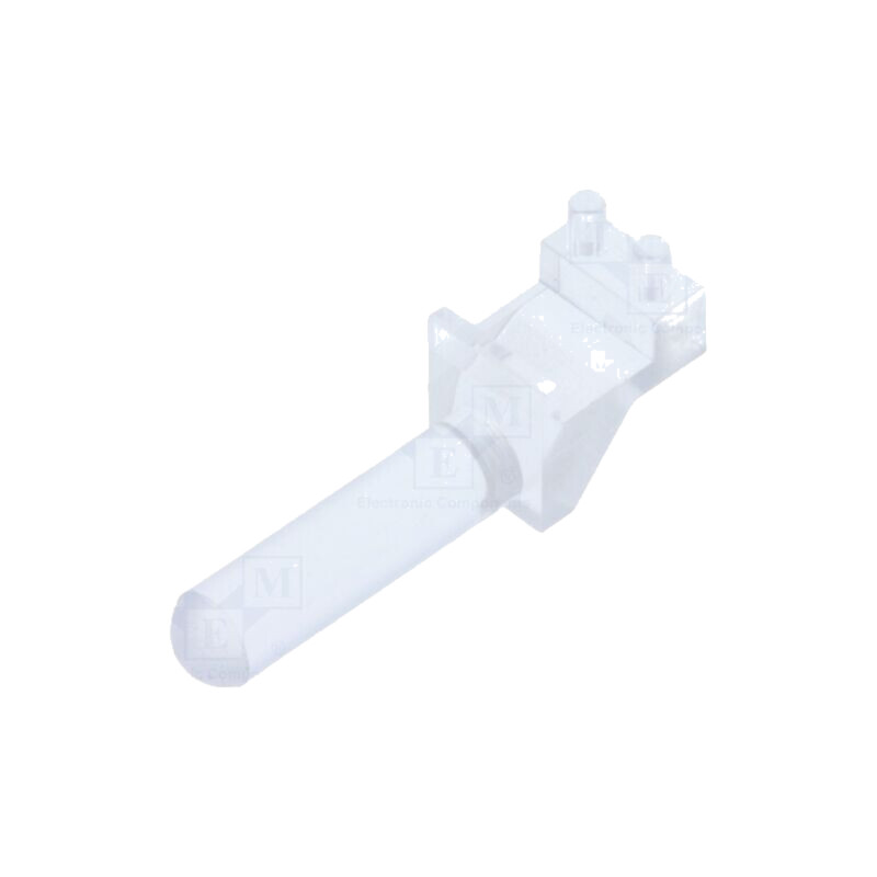 Tub pentru LED-uri; Ø3mm; Parte frontală: convex; Y: 11,4mm Tub pentru LED-uri; Ø3mm; Parte frontală: convex; Y: 11,4mm