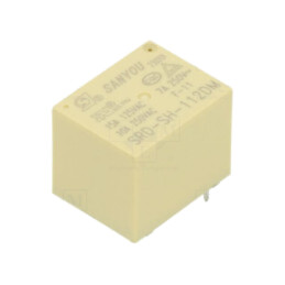 Releu: electromagnetic; SPST-NO; Ubobină: 12VDC; 10A/250VAC; SRD