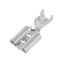 Terminal: plat; 9,5mm; 1,2mm; mamă; 4÷6mm2; crimpat; pe cablu; drept