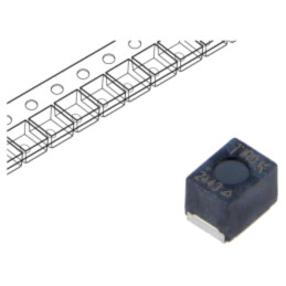 Inductor: ferită; SMD; 1812; 1uH; 1300mA; 0,08Ω; Q: 10; 110MHz; ±10%