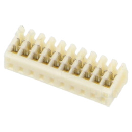 Conector: cablu-placă; mufă; mamă; SR; 1mm; PIN: 10; IDC; pe cablu