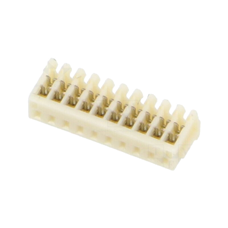 Conector: cablu-placă; mufă; mamă; SR; 1mm; PIN: 10; IDC; pe cablu Conector: cablu-placă; mufă; mamă; SR; 1mm; PIN: 10; IDC; pe cablu
