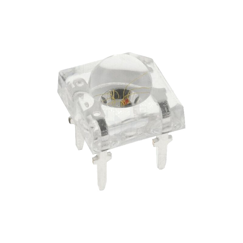 LED Super Flux; 7,62x7,62mm; în trei culori; RGB; 3000mcd; 100°