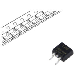 Triac; 600V; 8A; TO263; Igt: 50mA; Ufmax: 1,55V