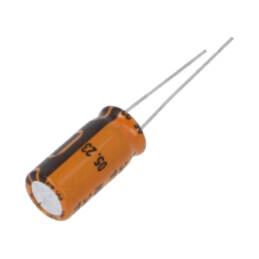 Condensator: electrolitic; THT; 470uF; 35VDC; Ø10x20mm; Raster: 5mm