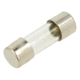 Siguranţă: siguranţă; ardere rapidă; 1A; 250VAC; sticlă; 5x15mm