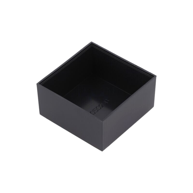 Carcasă: proiectate pentru turnare; X: 50mm; Y: 50mm; Z: 25mm; ABS Carcasă: proiectate pentru turnare; X: 50mm; Y: 50mm; Z: 25mm; ABS
