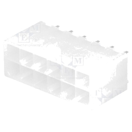 Conector: cablu-placă; soclu; tată; N42G; 4,2mm; PIN: 12; THT; 600V