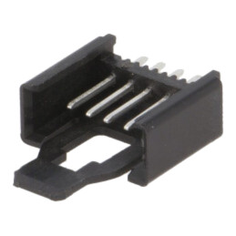 Conector: cablu-placă; soclu; tată; Minimodul; 2,5mm; PIN: 5; THT