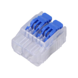 Cu eliberare rapidă; bornă cu arc; 0,14÷4mm2; 600V; 32A; pe cablu