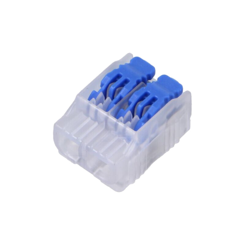Cu eliberare rapidă; bornă cu arc; 0,14÷4mm2; 600V; 32A; pe cablu Cu eliberare rapidă; bornă cu arc; 0,14÷4mm2; 600V; 32A; pe cablu