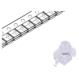 Emiţător IR; 890nm; transparent; 35mW; 17°; 1,3÷1,5VDC; SMD; 100mA