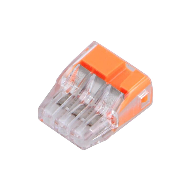 Cu eliberare rapidă; bornă cu arc; 0,75÷4mm2; 600V; 32A; pe cablu