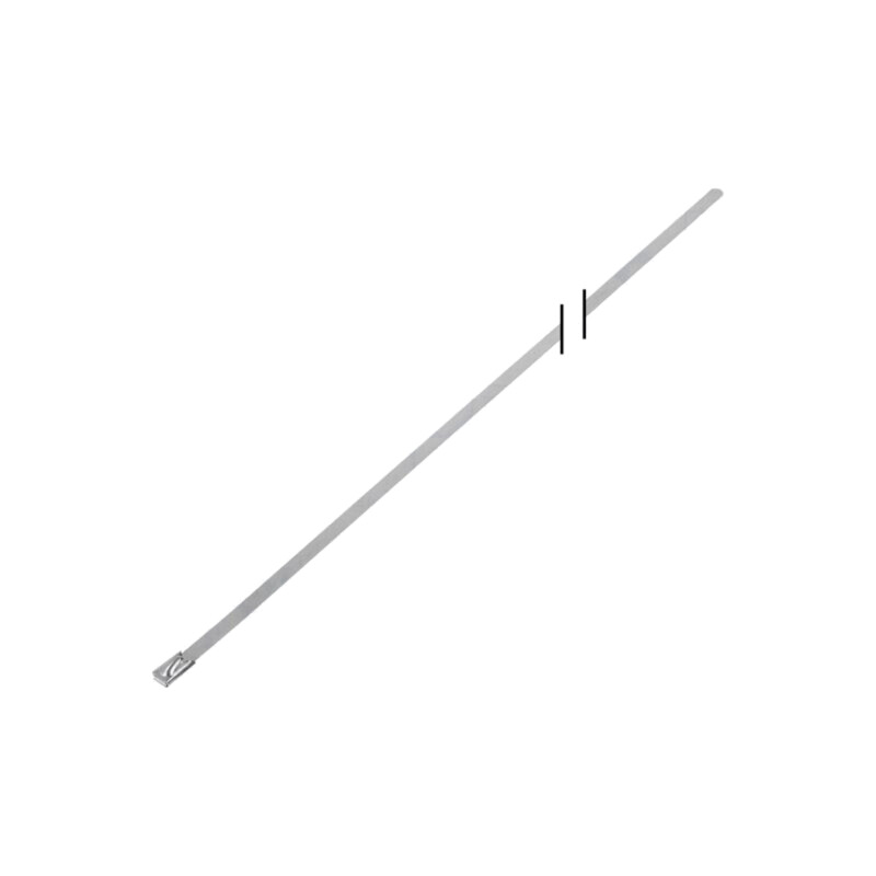 Colier de strângere; L: 840mm; W: 4,6mm; oțel inoxidabil AISI 304 Colier de strângere; L: 840mm; W: 4,6mm; oțel inoxidabil AISI 304