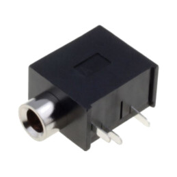 Conector: Jack 3,5mm; soclu; mamă; stereo; piste: 3; THT