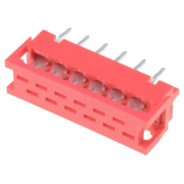 Cablu-placă; adaptor; PIN: 12; IDC,THT; pentru PCB,pt.cablu-bandă