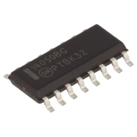 IC: digital; buffer,non-inversor; Ch: 6; CMOS; SMD; SO16; 3÷18VDC