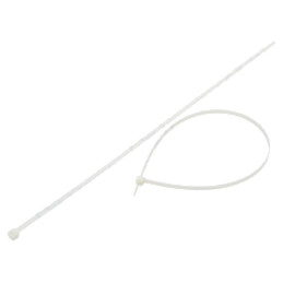 Colier de strângere; L: 556mm; W: 7,6mm; naturală; poliamidă; 534N