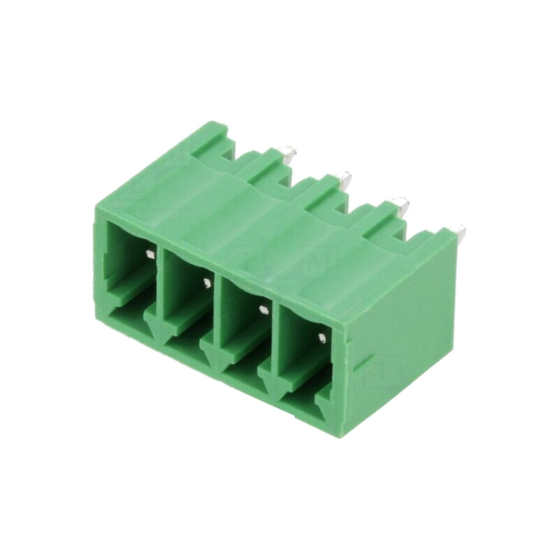 Regletă de conexiuni deconectabilă; 3,5mm; piste: 4; drept; soclu Regletă de conexiuni deconectabilă; 3,5mm; piste: 4; drept; soclu