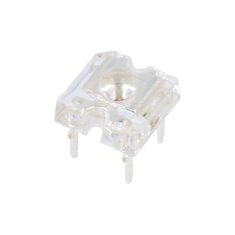 LED Super Flux; 7,62x7,62mm; roşie; 14400÷18000mcd; 40°; 70mA